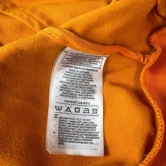 adidas Iriginal Orange Track Jacket (Unisex) Small - Picture 5 of 12